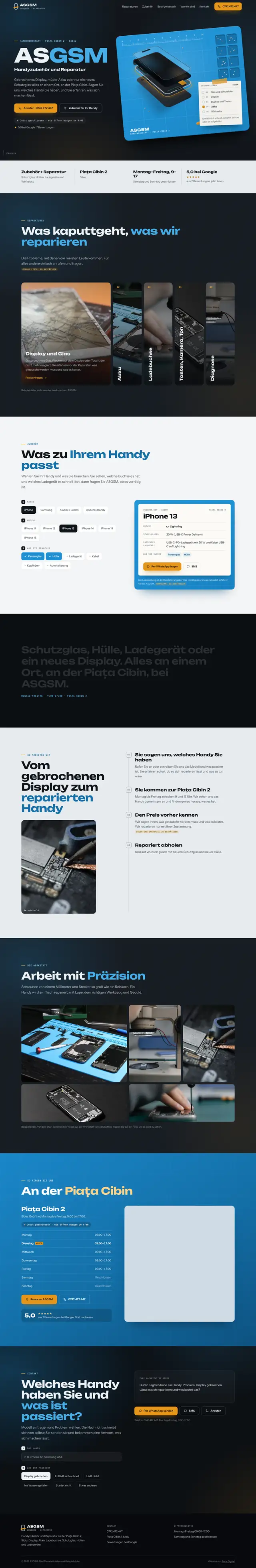 Ganze Seite von ASGSM, Desktop