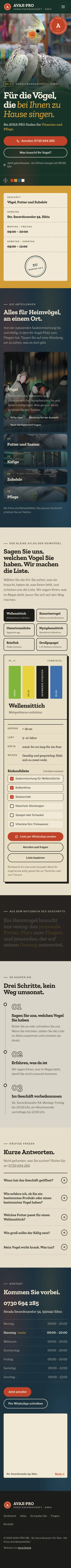 Ganze Seite von AVAX-PRO, Handy
