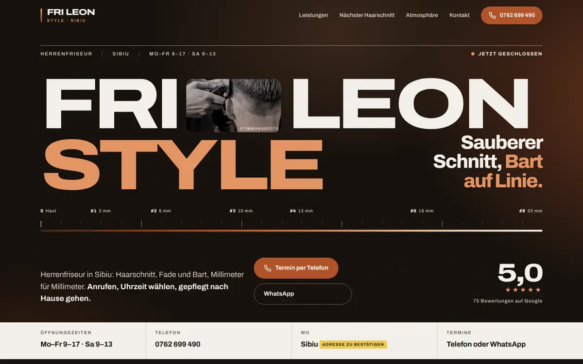 Fri leon Style am Desktop