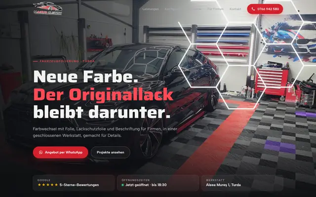 Website von Maryo Custom